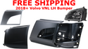 2018+ LH Volvo VNL Corner Bumper Kit | W/ Fog Lamp Hole | FleetRun FR-BODY507-KIT