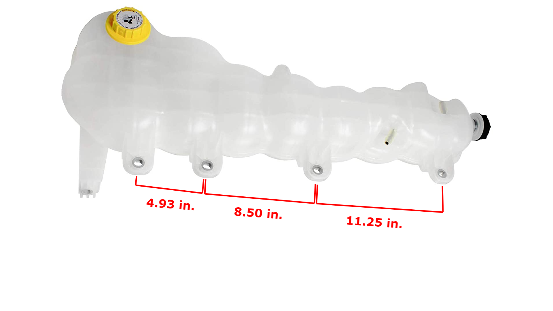 Freightliner Cascadia Coolant Reservoir Surge Tank | Freightliner A05-32836-000 | 2018+ | FleetRun FR-COOL606