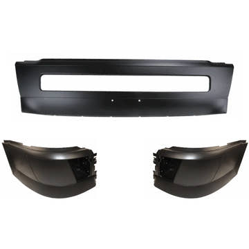 Bumper Assembly | With Fog Light Holes | Volvo VN / VNL | Volvo 82721514 / 82728568 / 82721516 | FleetRun FR-BODY638