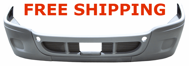 Bumper Assembly | Without Fog Light Holes | Freightliner Cascadia | Freightliner / Alliance A21-28546-004 / A21-28546-052 | FleetRun FR-BODY107