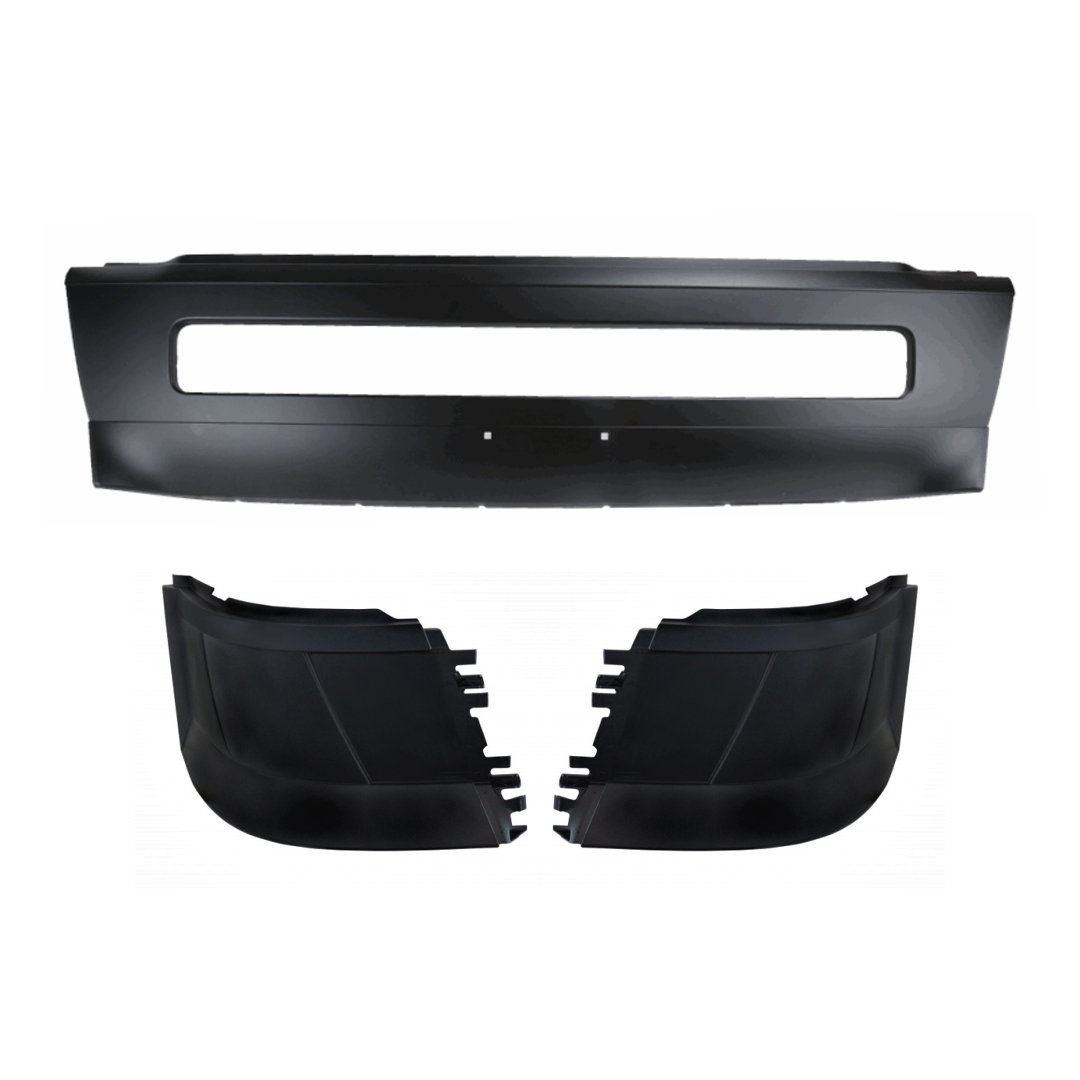 Bumper Assembly | Without Fog Light Holes | Volvo VNL | Volvo 82721514 / 82728568 / 82721516 | FleetRun FR-BODY637