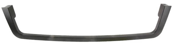 Bumper Center Trim ~ Black | 2018+ Freightliner Cascadia | Freightliner / Alliance 21-28982-002 / 21-28982-030 | FleetRun FR-BODY894
