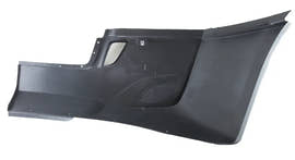 Bumper End Cover ~ LH | Without Fog Light Holes ~ Without Deflector Holes | 2018+ Freightliner Cascadia | Freightliner / Alliance 21-28980-000 / 21-29100-008 | FleetRun FR-BODY884