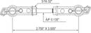 Cab Height Control Level Rod | Volvo VNL | Volvo 20462337 / 8075714 / 20422565 | FleetRun FR-SPSN288