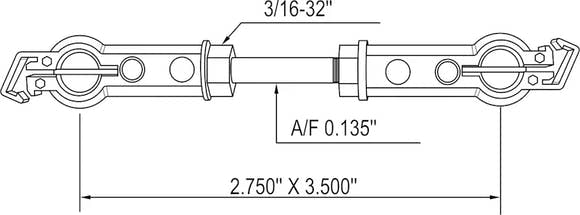 Cab Height Control Level Rod | Volvo VNL | Volvo 20462337 / 8075714 / 20422565 | FleetRun FR-SPSN288