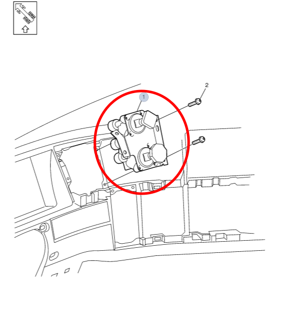 Dash Brake Valve | Volvo VNL | Volvo 85123221 ~ Meritor RKN20619 | FleetRun FR-BRKE370