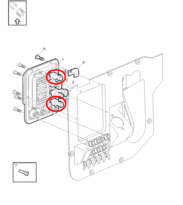 Air Pressure Sensor | Volvo / Mack | Volvo 22443498 / 20824479 | FleetRun FR-BRKE637