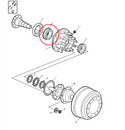 Wheel Bearing & Race Kit | Tapered Roller Bearing Cup & Cone Kit | Timken SET403 | FleetRun FR-DVTN217