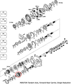 Pinion Helical Gear | Meritor 3892-N-4902 | FleetRun FR-DVTN902