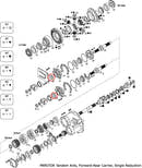 Pinion Oil Seal | Differential / Axle | Meritor A1205R2592 / R945007 | FleetRun FR-DVTN942