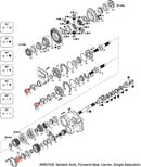 Pinion Nut | Differential / Axle | Meritor 40X1233 | FleetRun FR-DVTN973-1