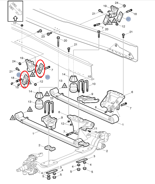 Front Suspension Shackle | Volvo / Mack | Volvo 20548421 | FleetRun FR-SPSN092