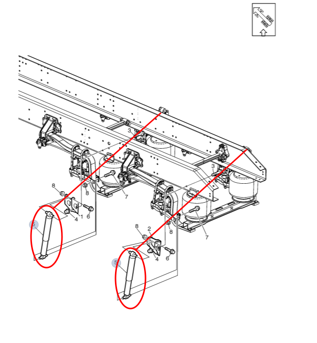 Volvo VNL Steering & Suspension Truck Parts FleetRun Truck Parts