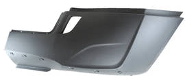 Bumper End Cover ~ LH | Without Fog Light Holes | 2018+ Freightliner Cascadia | Freightliner 21-28980-008 / 21-29100-016 | FleetRun FR-BODY888